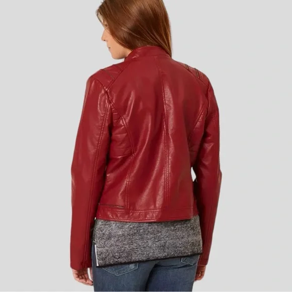 Daytrip’ Faux Leather Jacket. Size X-Large - Picture 2 of 5